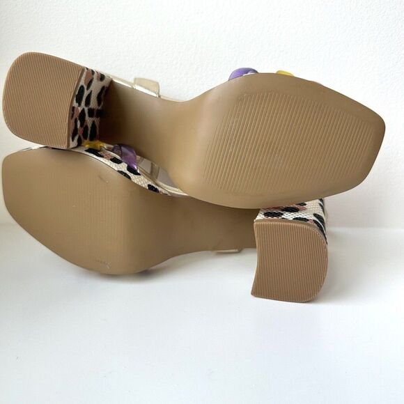 Betsey Johnson Multicolor Strappy Sandals - Picture 10 of 10